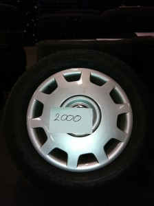 15 tums vinterpaket VW Passat!